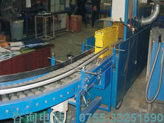 Battery conveying system